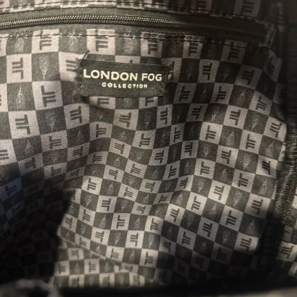 London Fog  Edie Quilted Backpack with Gold Hardware
